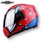 Nenki Men Womne Full Face Riding Helmet Motorbike Street Scooter Racing Dual Visor Sun Shield Lens